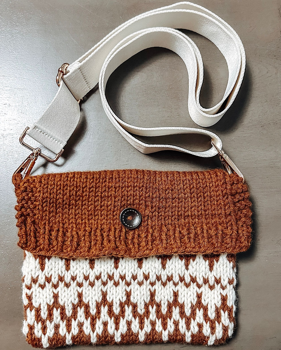 Fair Isle Crossbody Bag 