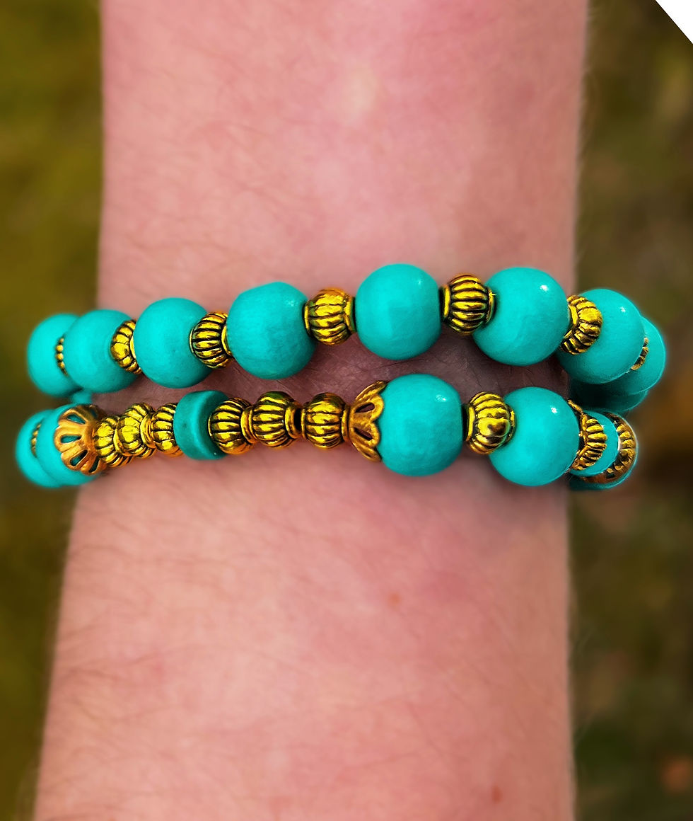Thumbnail: cyan bracelet 