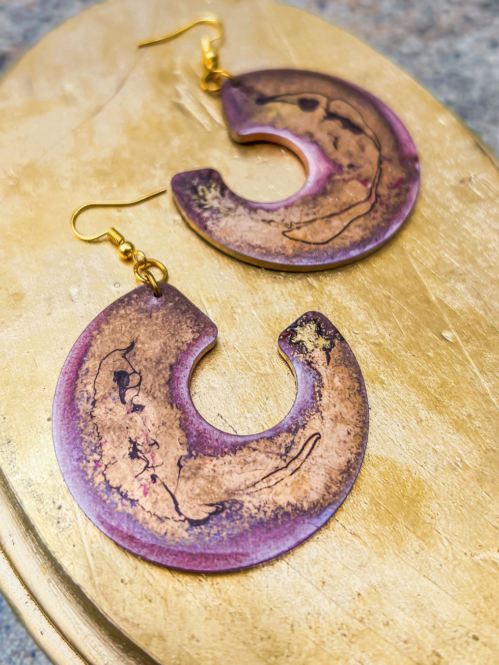 Thumbnail: half hoop earrings