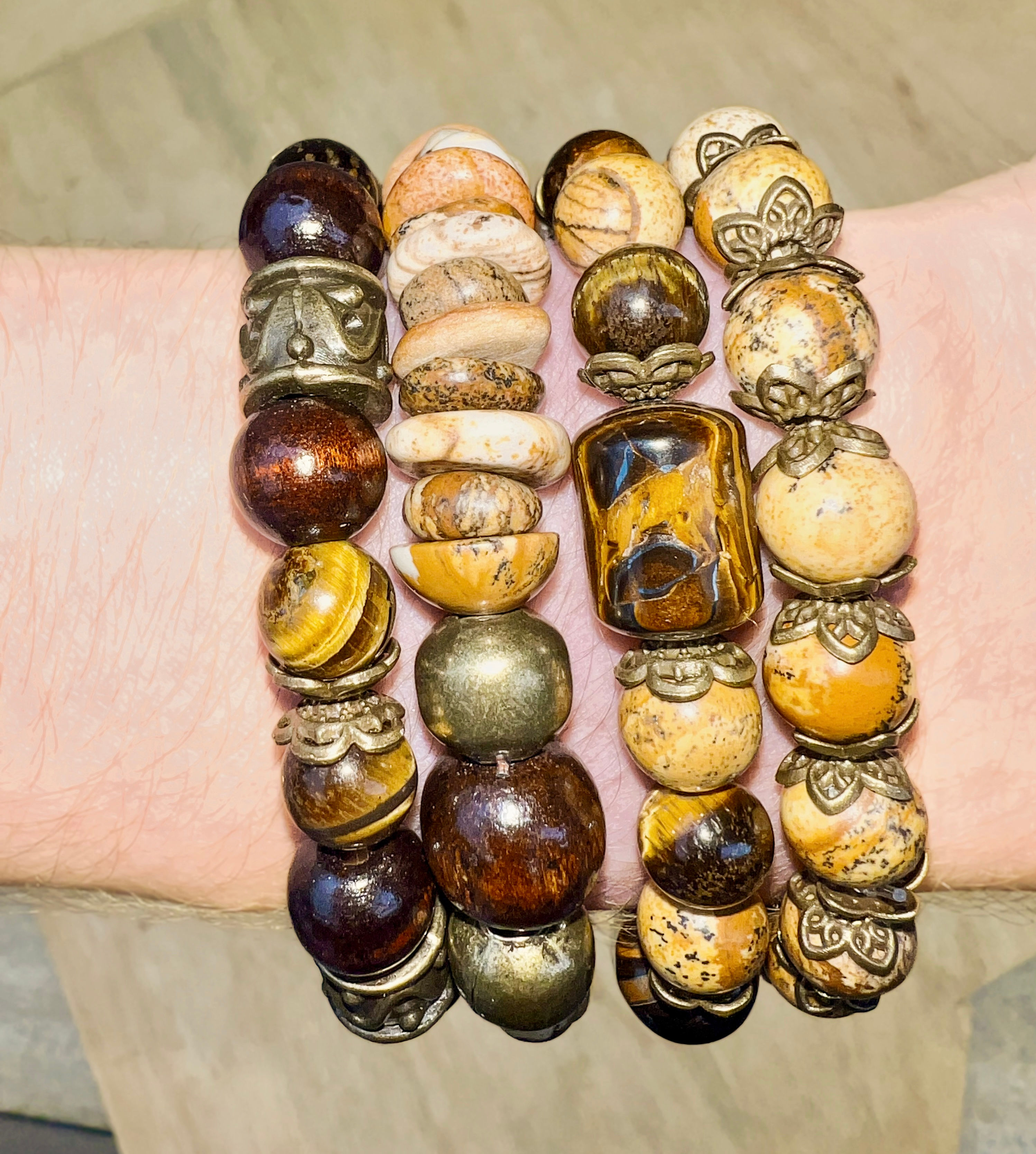 october bracelet set