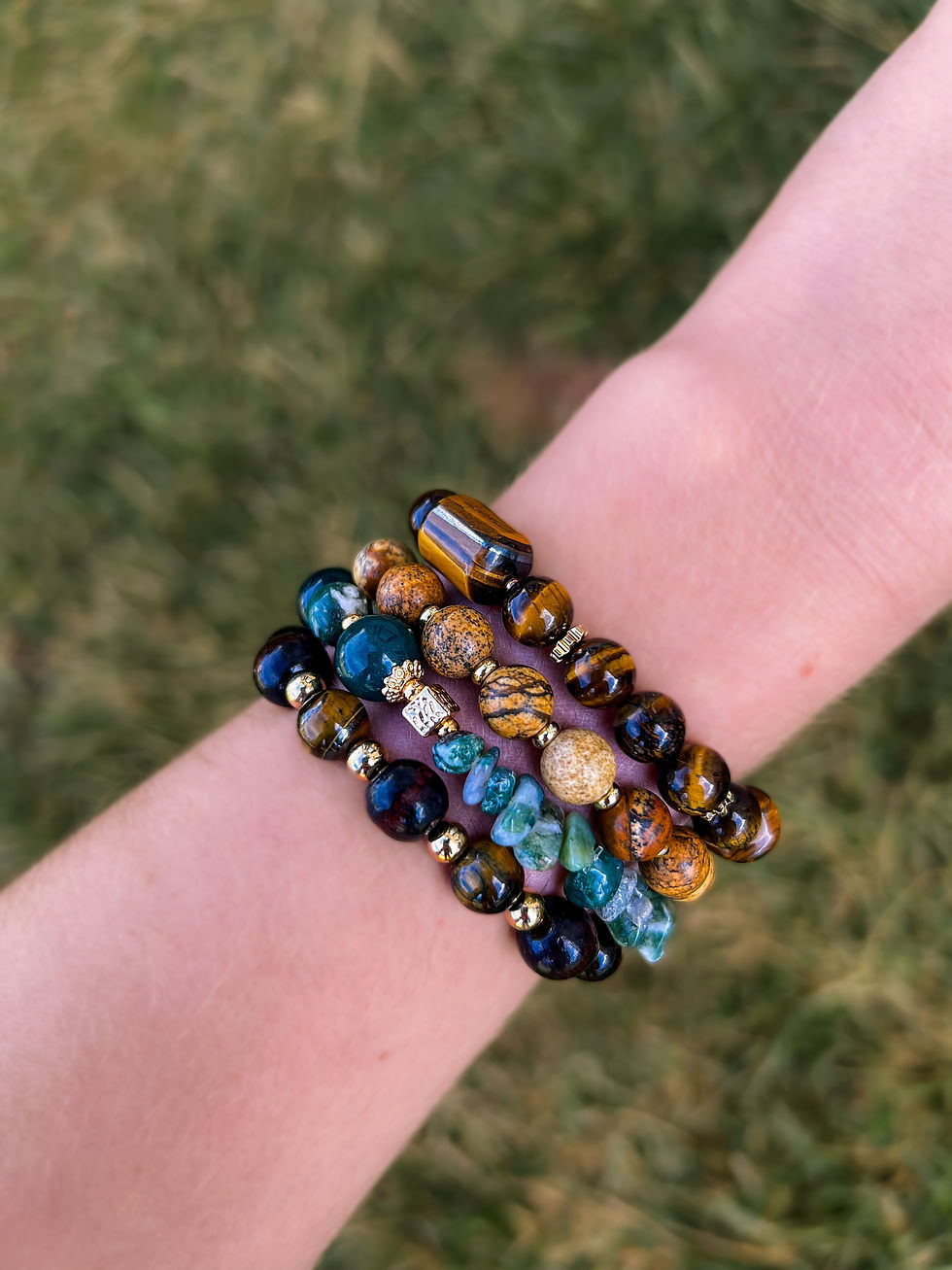Thumbnail: of the trees bracelet set