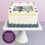 Miniature : Gâteau Photo Gris Élégant