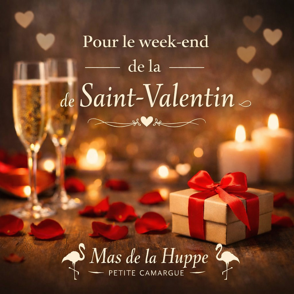 💘 Saint-Valentin en Camargue : l’élégance d’une escapade romantique au naturel