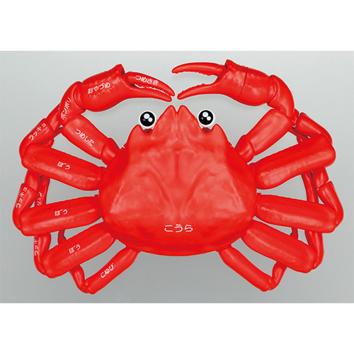 新品　匿名　 spindleshanks crab カニ Snow Crab puzzle (Learn Japanese) | VforZ