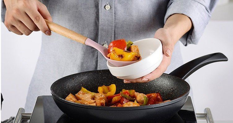 縮圖：矽膠廚具(11件)+收納桶套裝 烹飪 烘焙 廚房工具