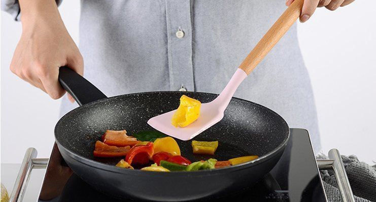 縮圖：矽膠廚具(11件)+收納桶套裝 烹飪 烘焙 廚房工具