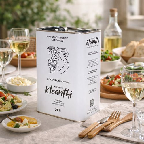 Family Reserve Case – 4 × 2L Extra Virgin Olive Oil | Kleanthi