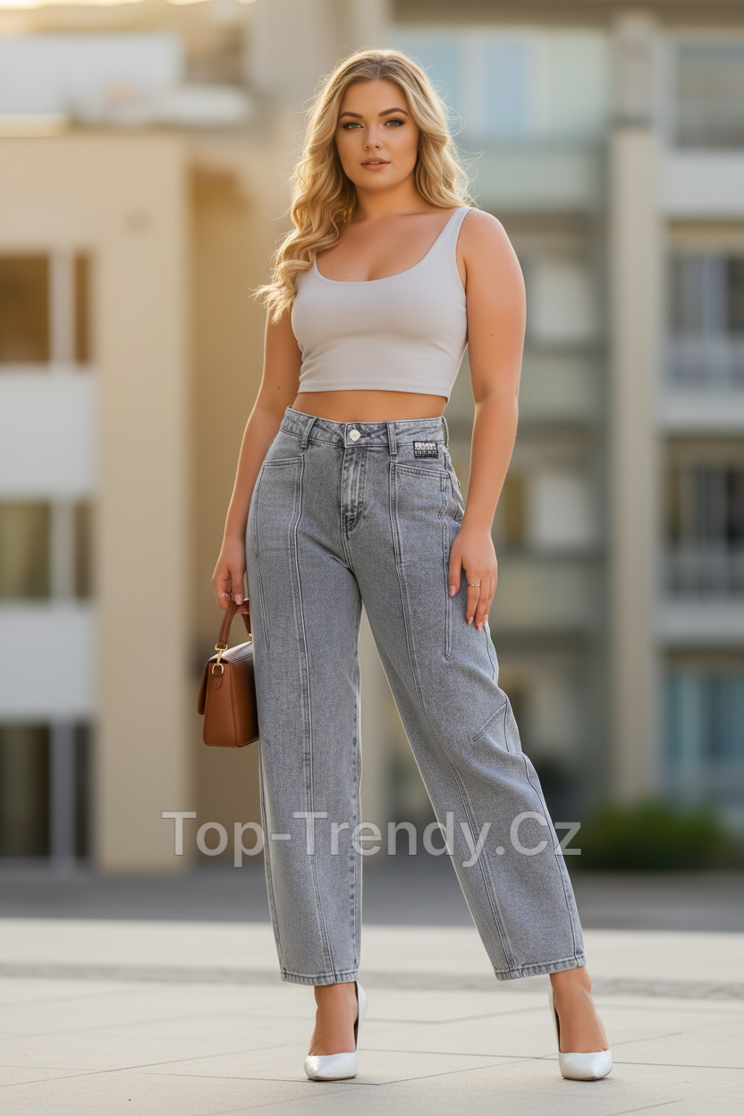 Miniatura: Kalhoty Nova Balloon fit Grey