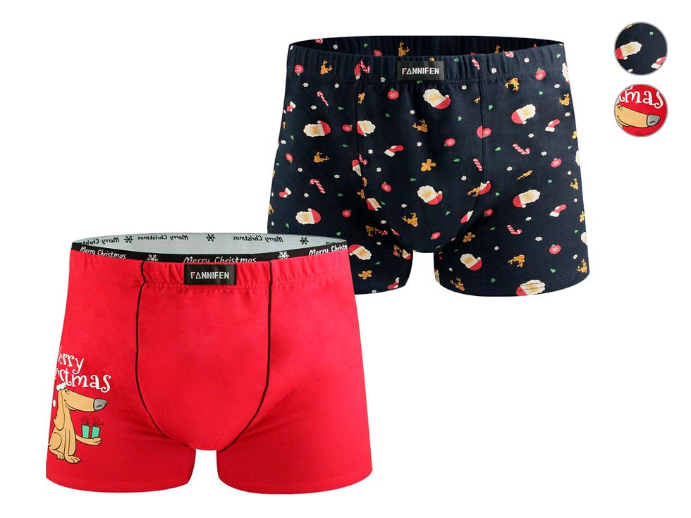 Miniatura: Vanocni boxerky