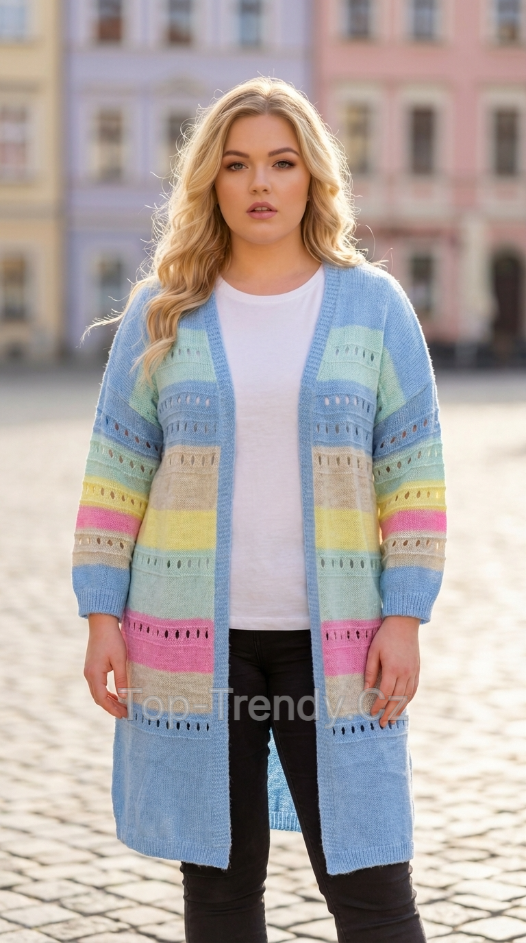 Miniatura: KARDIGAN PROLAMOVANY