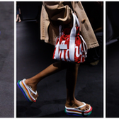 Havaianas e Maison Margiela relevam collab na Milão Fashion Week