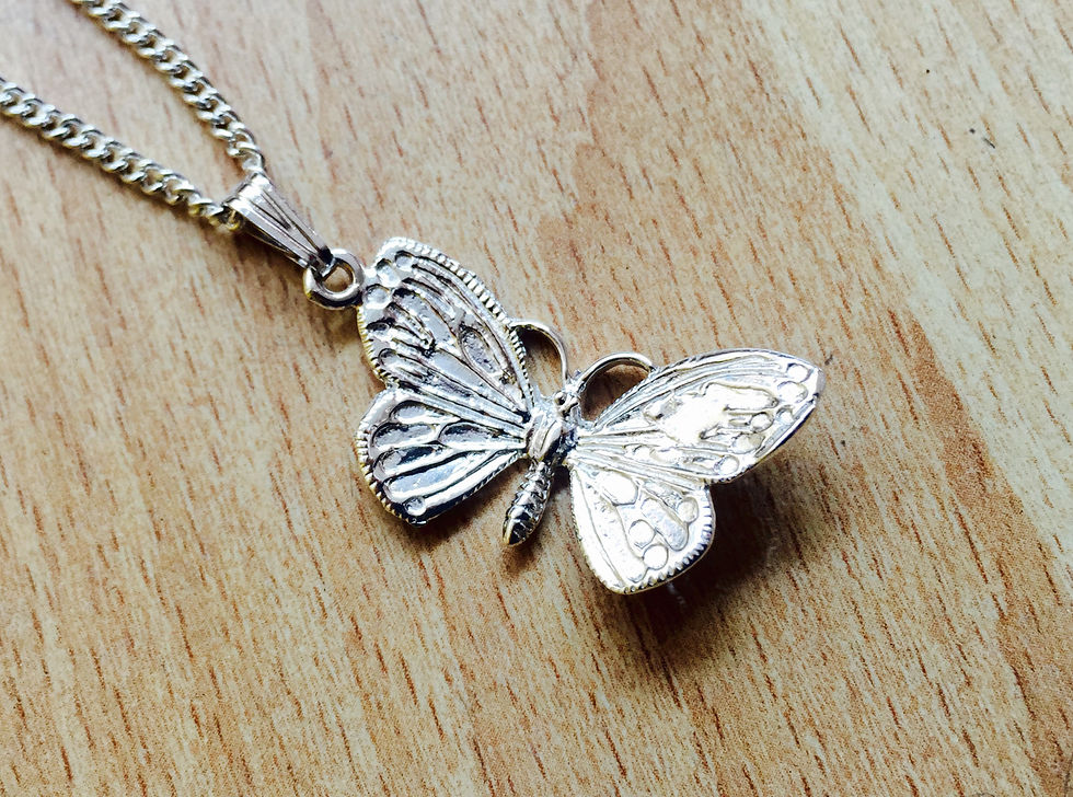 Dije mariposa plata