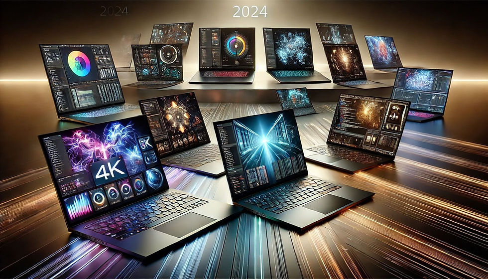 Top 10 High-End Laptops to Boost Productivity in 2024