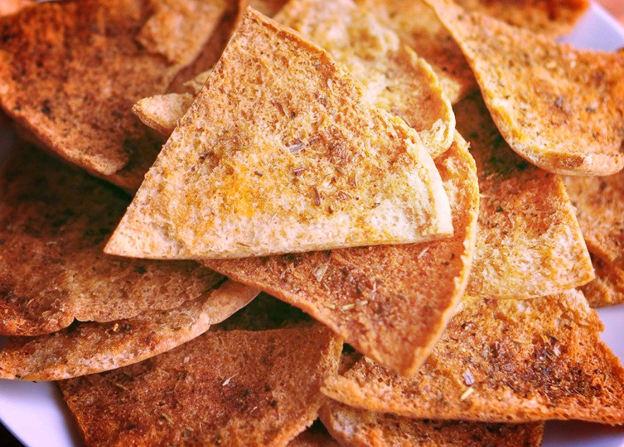Ancho Chili Pita Chips
