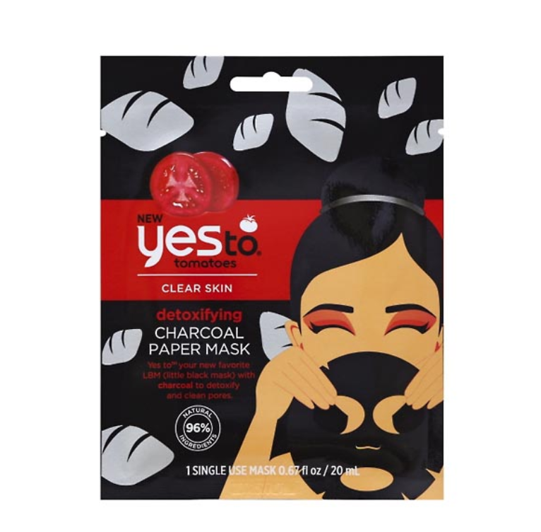 Yes To Paper Mask, Detoxifying Charcoal 1 ea