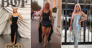 Karol G deslumbró con sus outfits en la Semana de la Moda en París