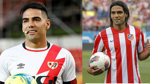 Afición del Atlético de Madrid le regaló ovación y respeto a Falcao en partido contra el Rayo Vallec