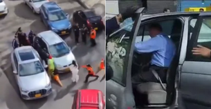 Detuvieron a conductor que atropelló a una persona en el Movistar Arena