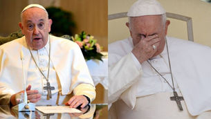 Tras complicaciones de salud: Papa Francisco no terminó de leer discurso y pidió ayuda