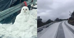 Así fue la granizada en la vía de Tolima y Manizales: Ciudadanos se bajaron de sus carros a disfruta