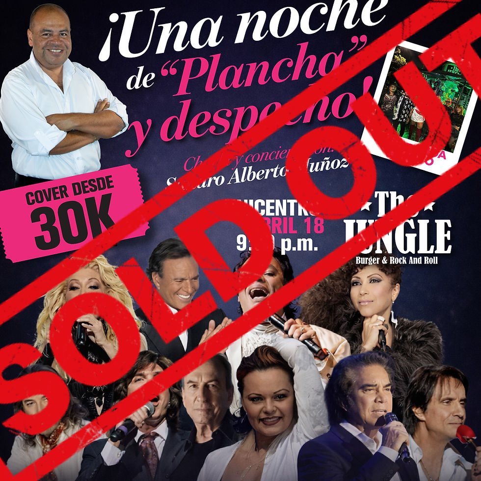Una noche de plancha y despecho con: Sandro Alberto Muñoz