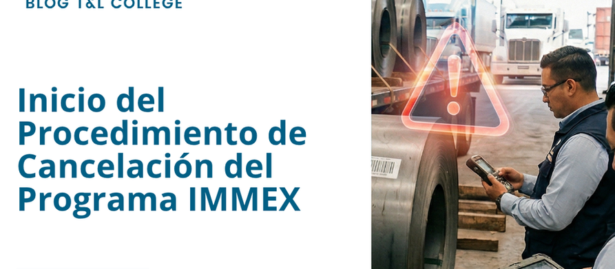 Inicio del Procedimiento de Cancelación del Programa IMMEX