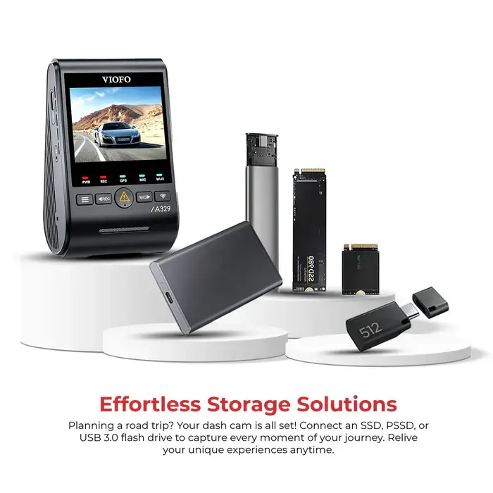 Thumbnail: Dashcam with Effortless Storage Solutions