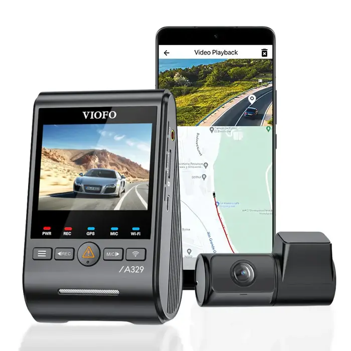Thumbnail: VIOFO dashcam with app