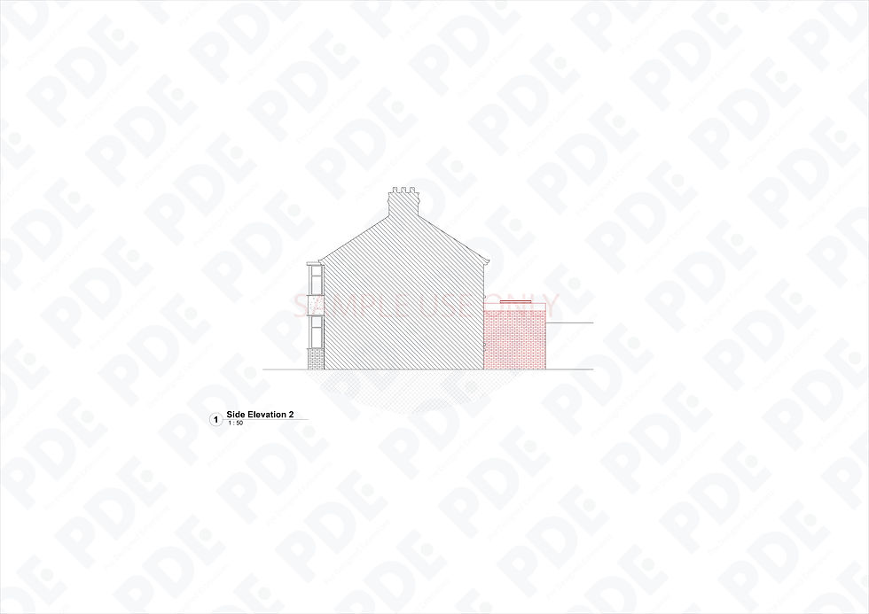 Thumbnail: Semi Detached 13 Back Extension 1 Flat Roof