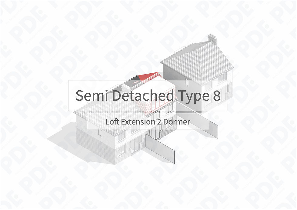 Semi Detached 8 Loft Extension 2 Dormer