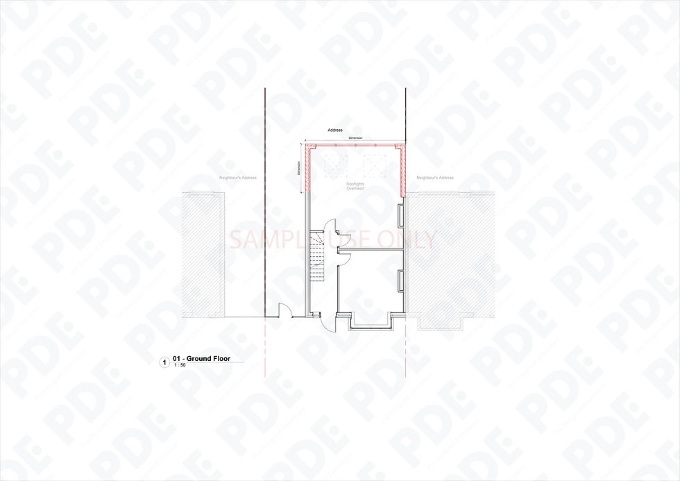 Thumbnail: Semi Detached 13 Back Extension 2 Pitched Roof