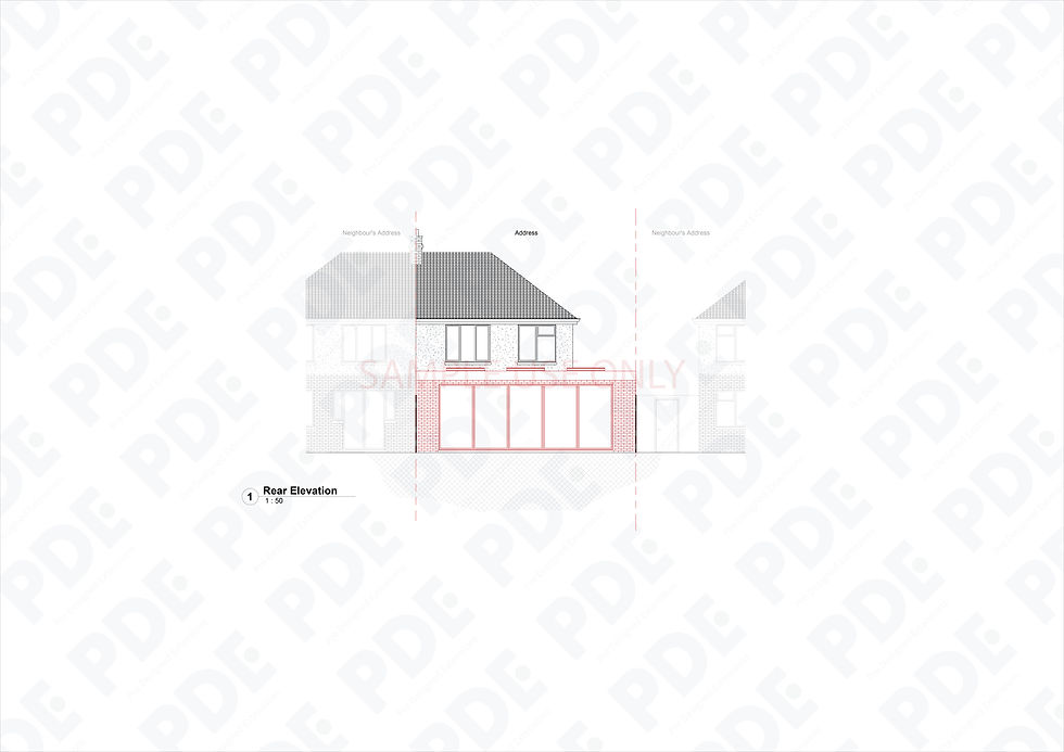 Thumbnail: Semi Detached 13 Wrap Around Extension 1 Flat Roof