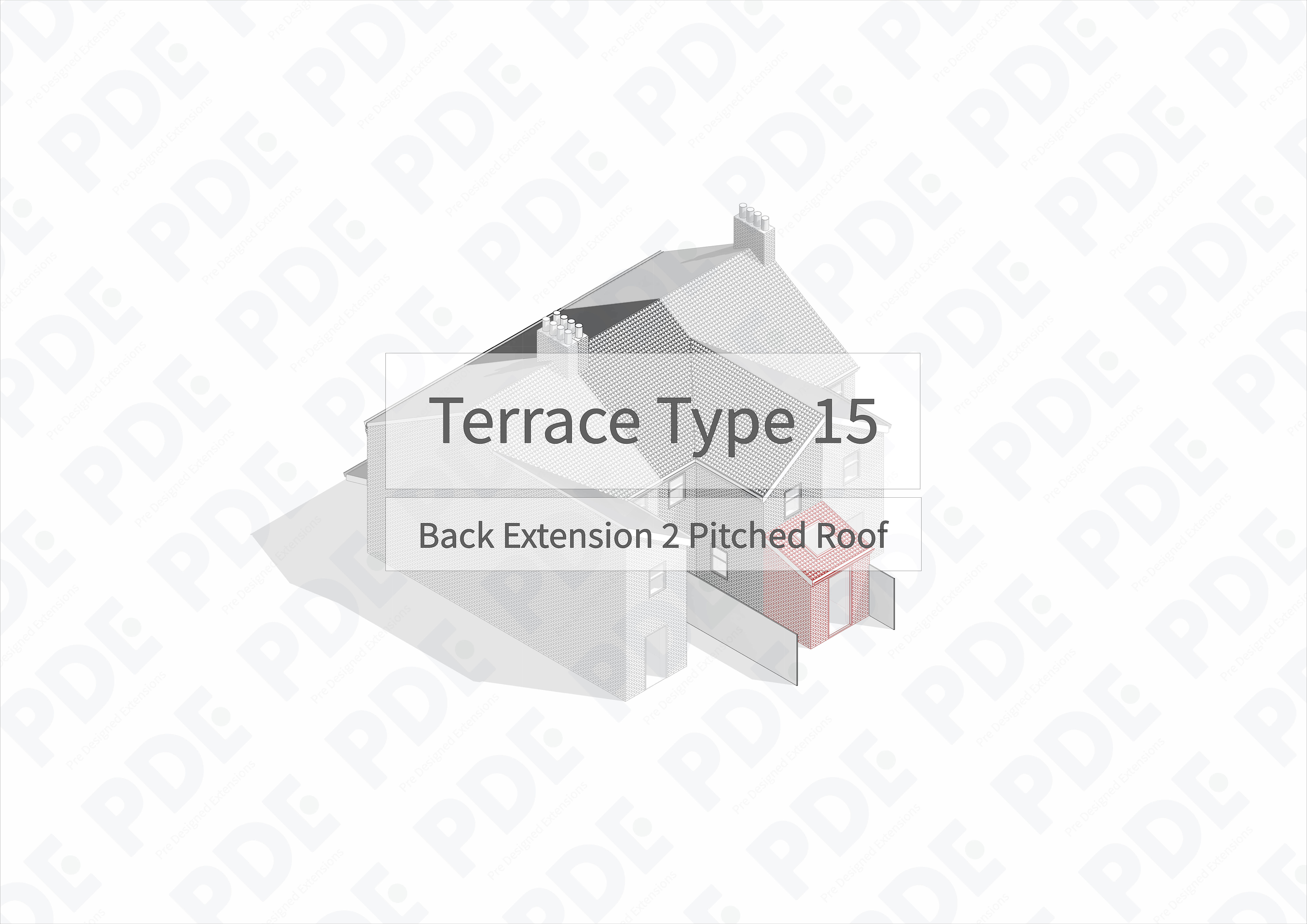 Terrace 15 Back Extension 2 Pitched Roof