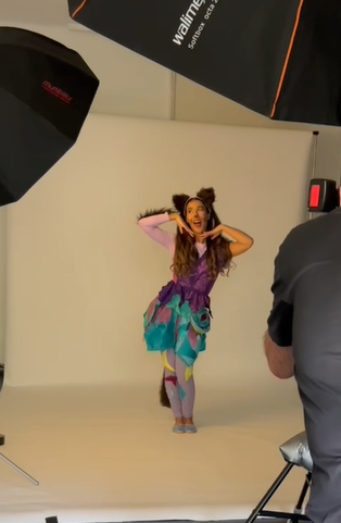 Paria beim Footoshooting zu "JOLA und JULiUS"