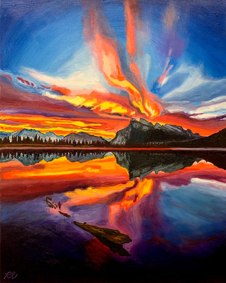 Mt Rundle Sunrise
