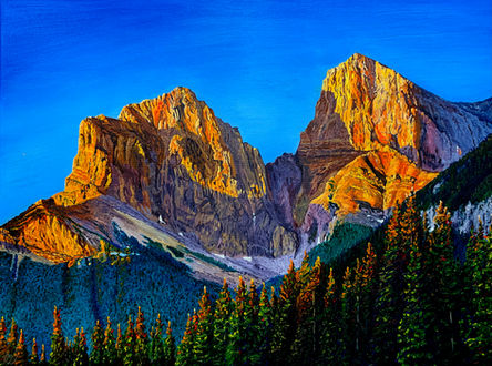Two Sister at Sunrise