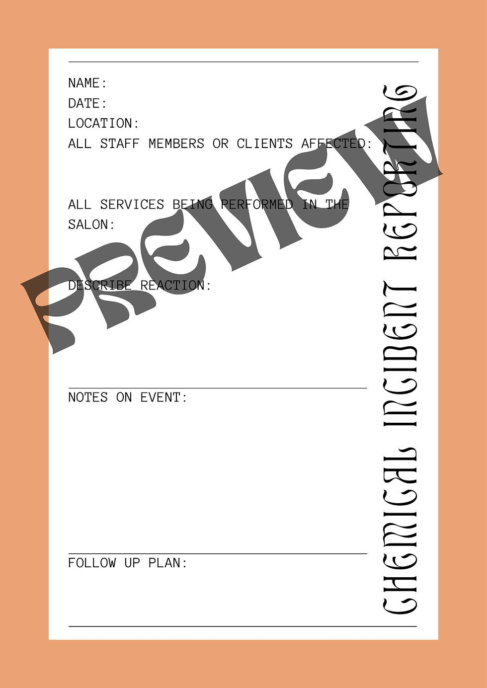 Thumbnail: All The Humans Staff Contact & Allergy Safety Binder Asset