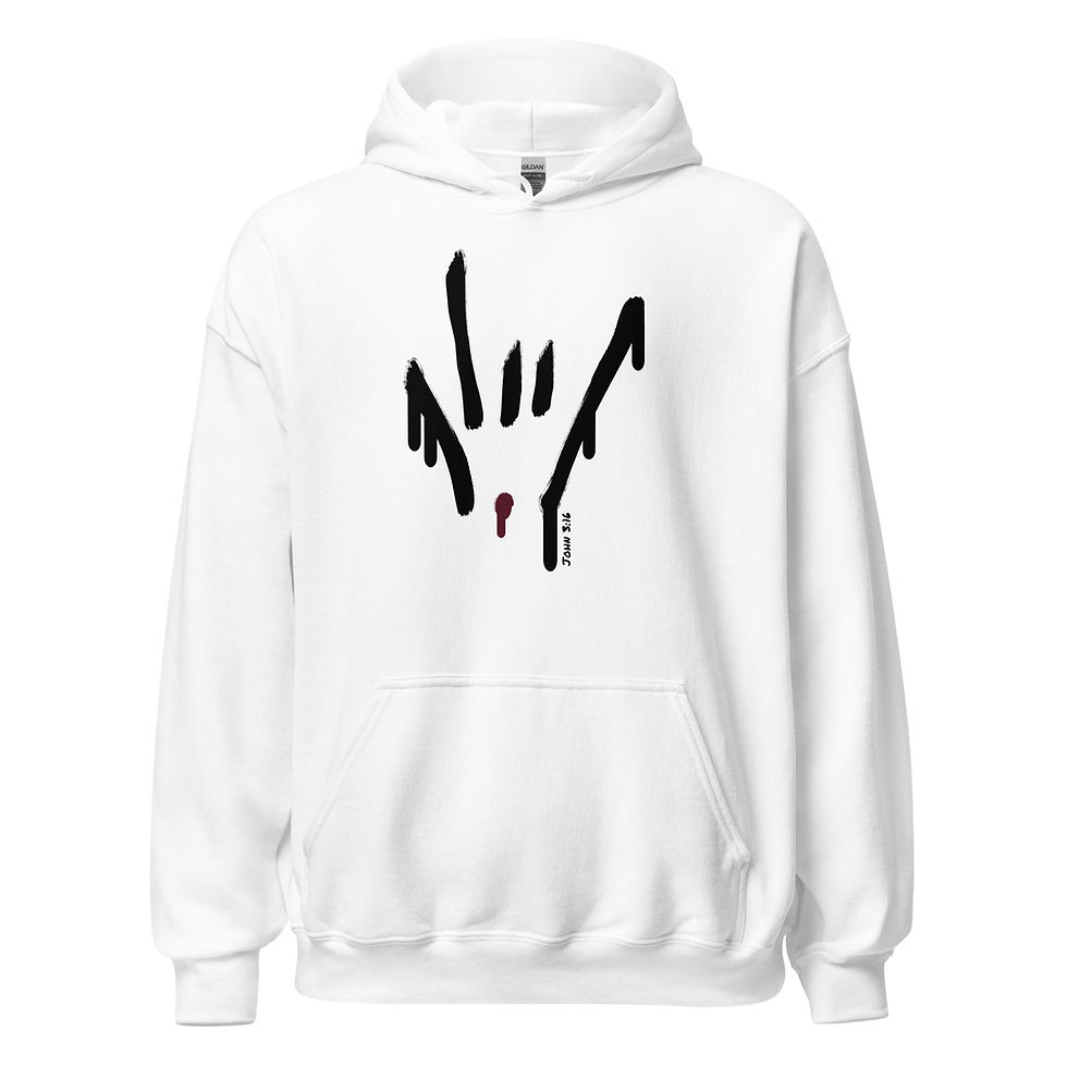 Miniatura: Jesus Loves You Unisex Hoodie