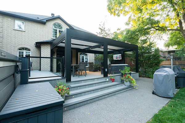PVC-deck-aluminum railing-Toronto