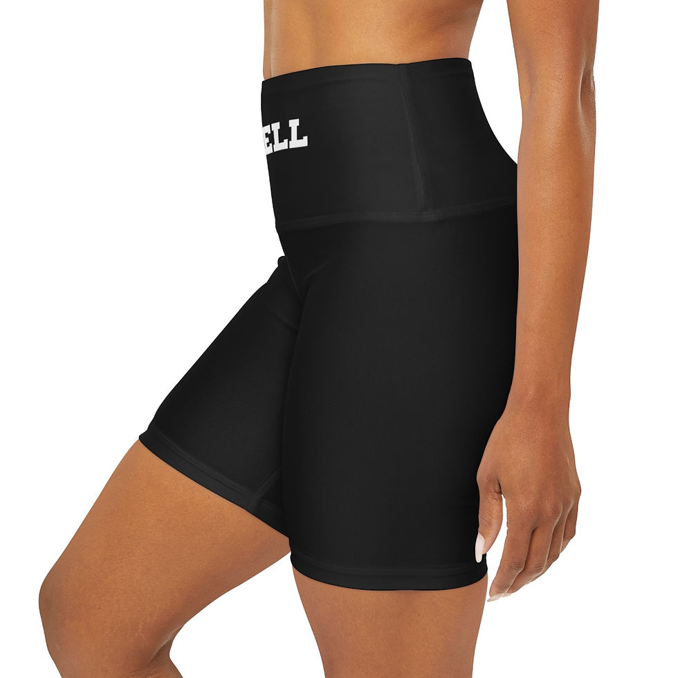 Thumbnail: Powell Premium High Waisted Yoga Shorts (AOP)