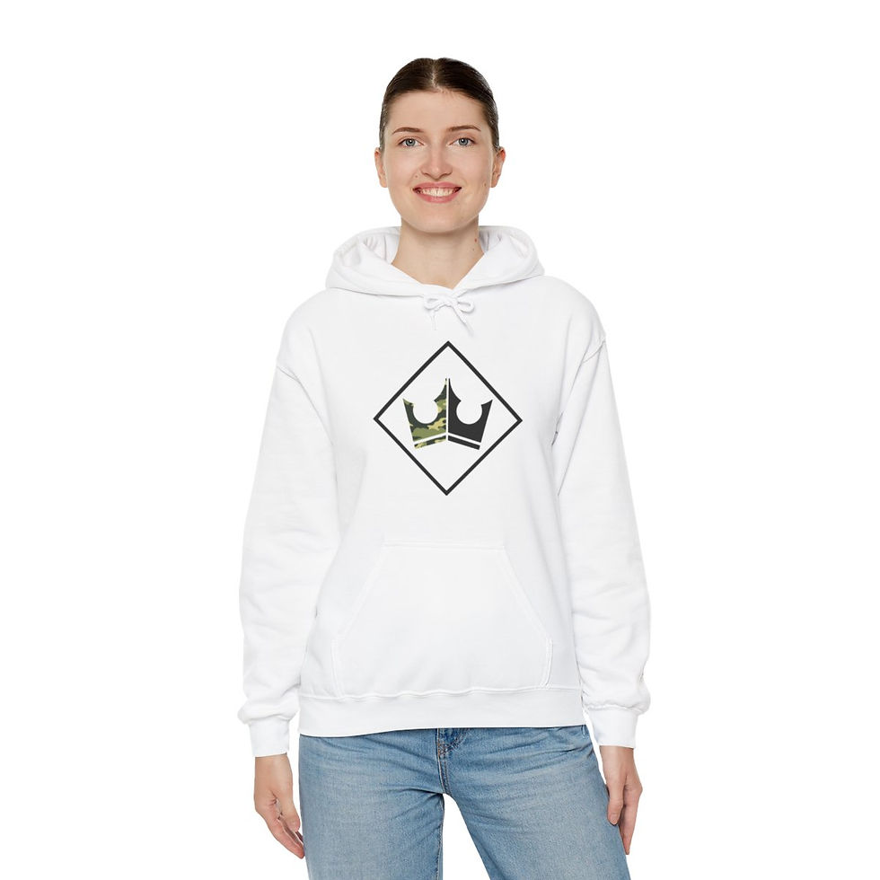 Thumbnail: Powell Unisex Heavy Blend™ Hooded Sweatshirt