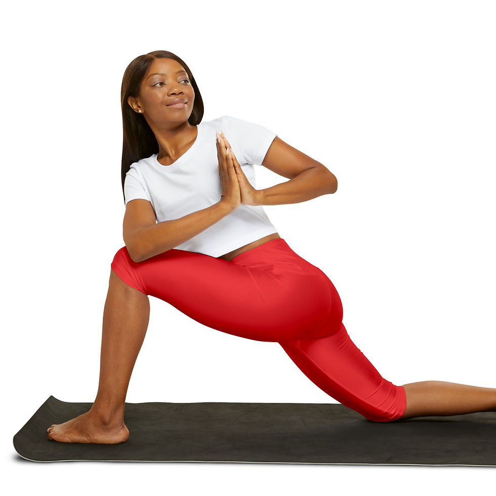 Thumbnail: Yoga Capri Leggings (AOP)