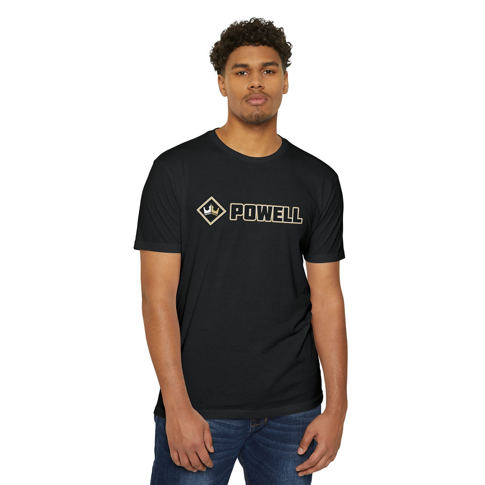Thumbnail: Powell Unisex CVC Jersey T-shirt