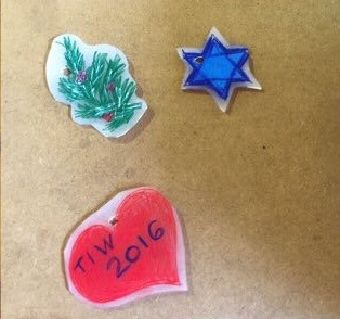 Shrinky Dinks at Camp