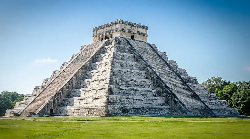 Mayan pyramid, a national treasure and source of pride for Mexico, just like tequila