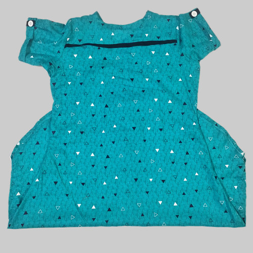 copper sulphate blue dress Whitney Silk Copper Dress