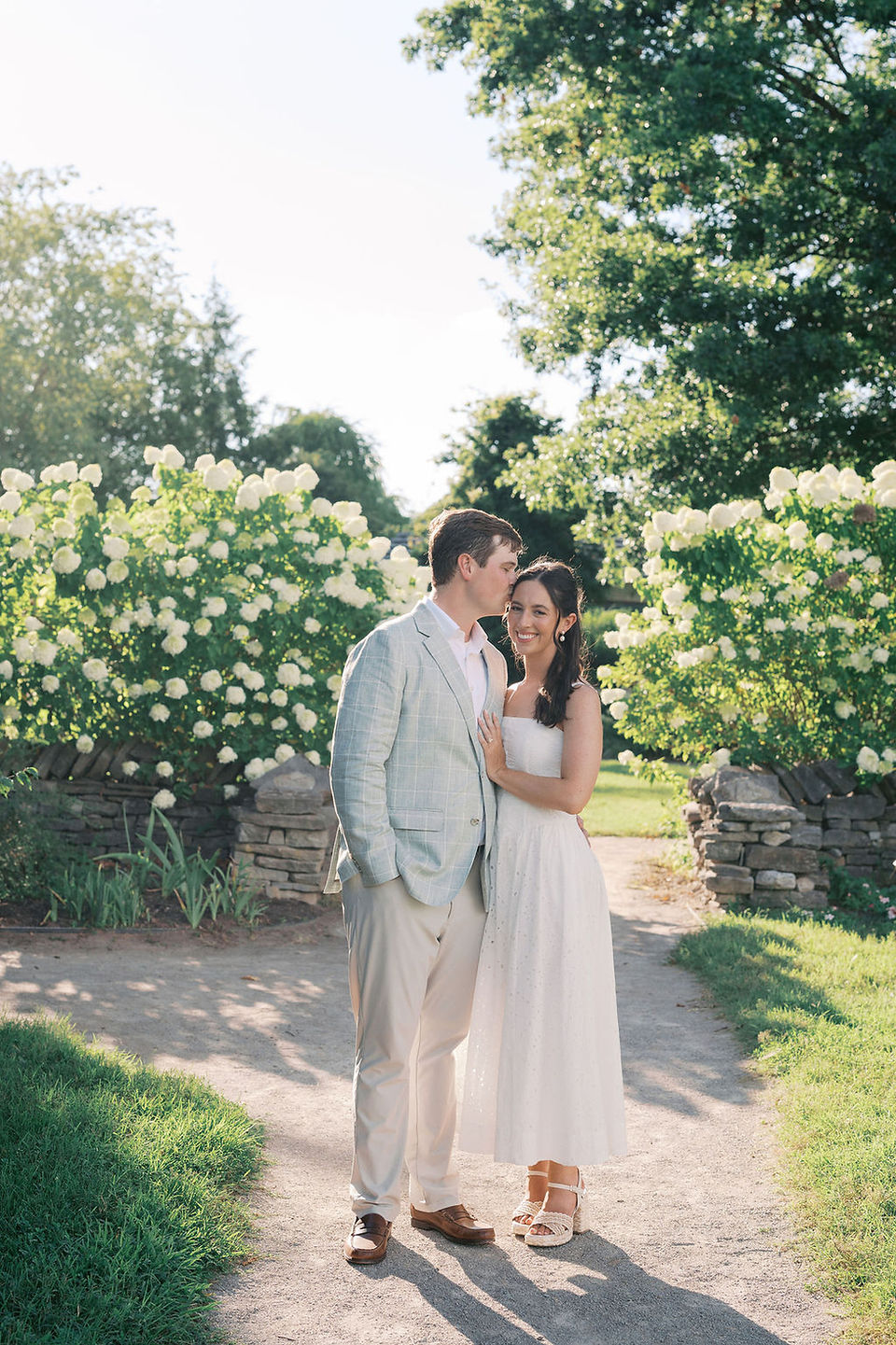Classic Kentucky engagement session at iconic Kentucky location
