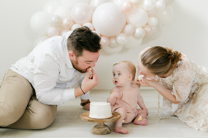 cake smash photography nashville