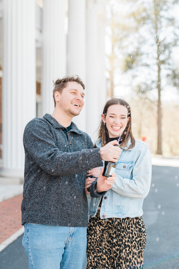 engagement photos at nashville park