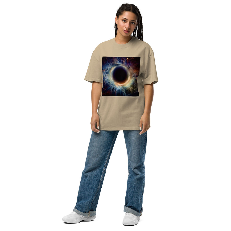 Thumbnail: Oversized faded t-shirt